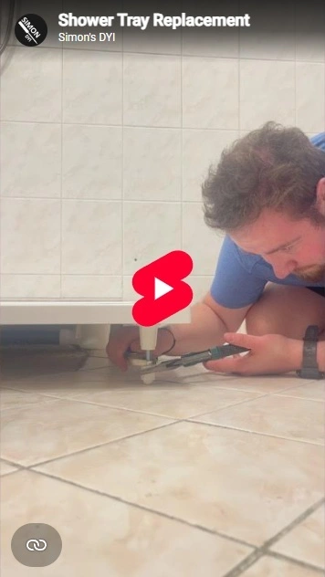 Instalace nové sprchové vaničky